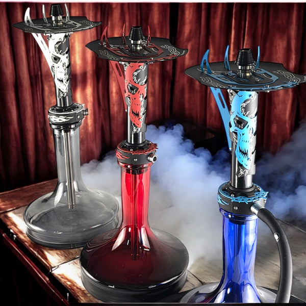 German EL Bomber Skull Hookah