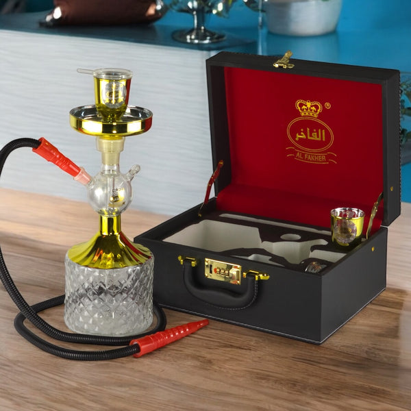 Al Fakher style Glass Hookah