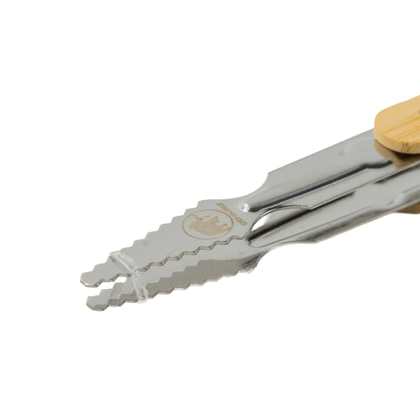 Coco Mammut shisha Tong with wood handle