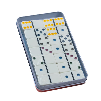 Double six Color Dot Dominoes 28 pcs AC45