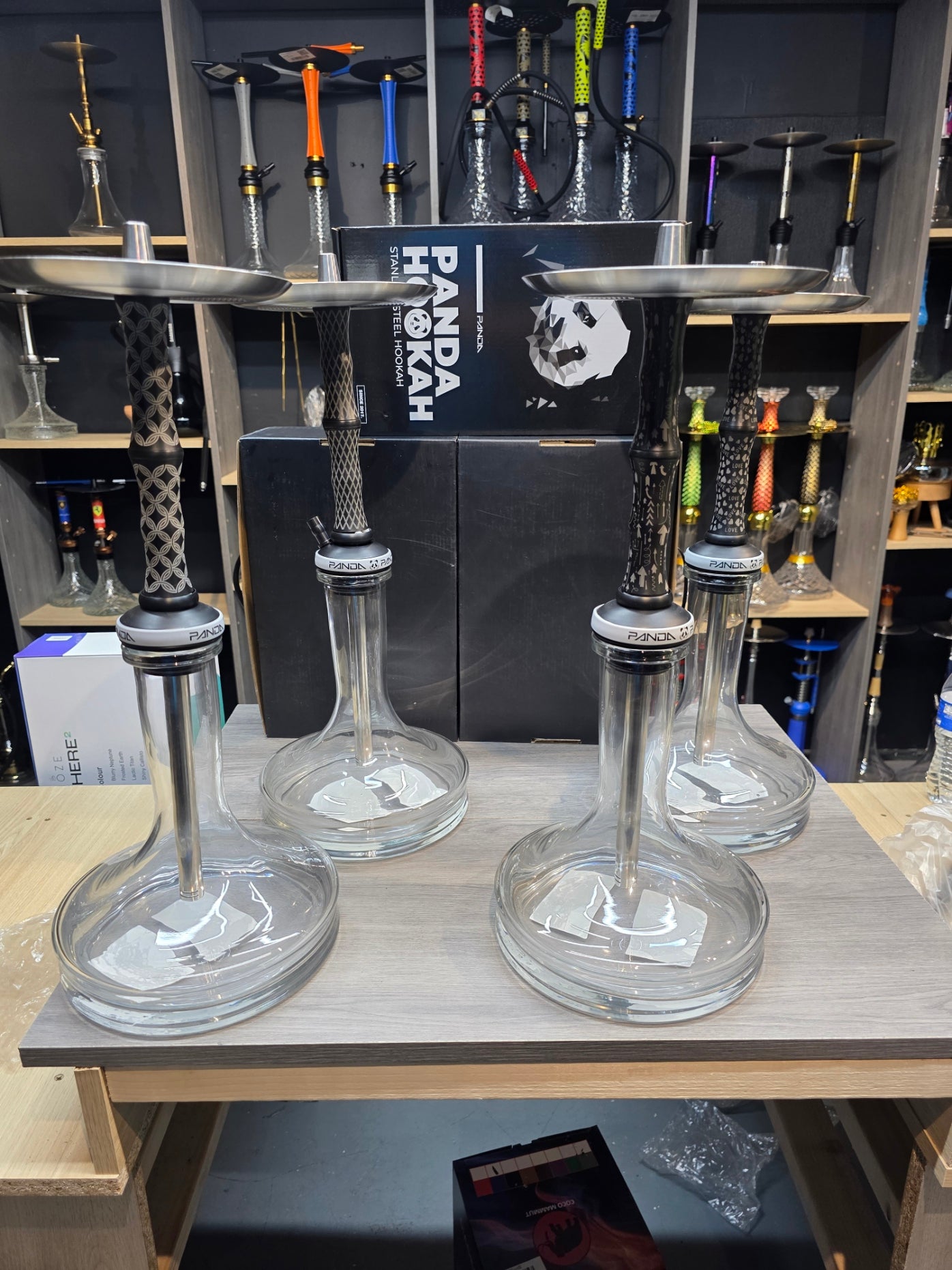 PANDA Russian HOOKAH Stainless Steel Shisha – Shisha Mammut